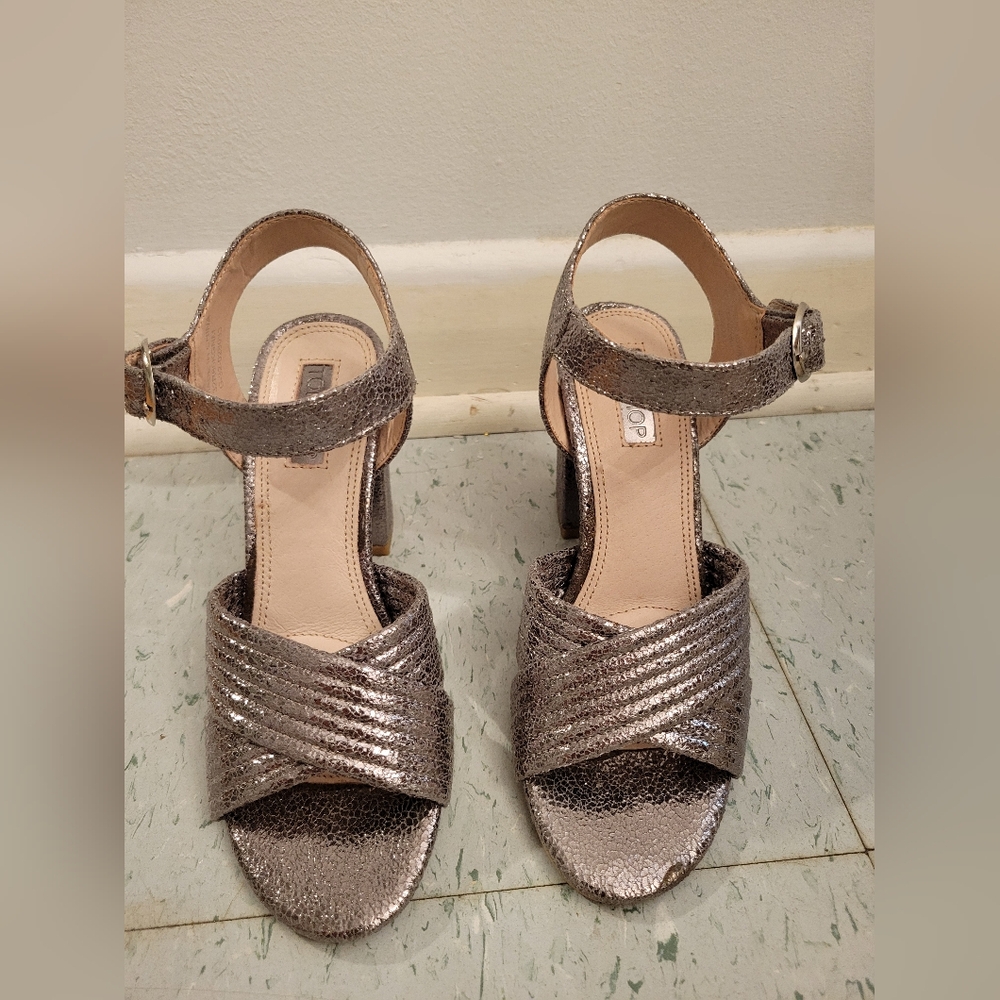Topshop Purple Heels